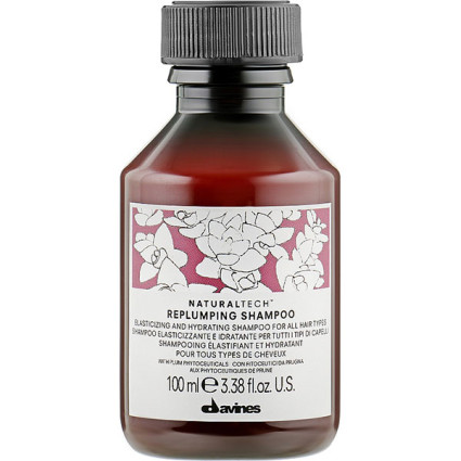 Шампунь для эластичности волос Davines replumping shampoo
