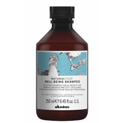 Увлажняющий шампунь для всех типов волос Davines well being shampoo