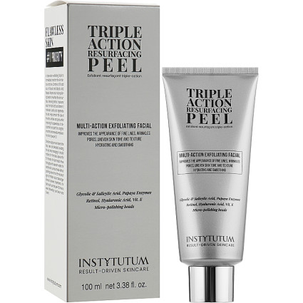 Пилинг для лица тройного действия Instytutum Triple-Action Resurfacing Peel