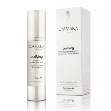 Крем питательный (Чистый кислород 02) Casmara Pure Oxygen 02 Purifying Oxygenating Nourishing Cream