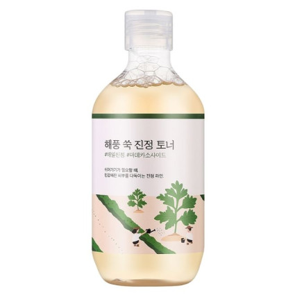 Успокаивающий тонер с полынью Round Lab Mugwort Calming Toner