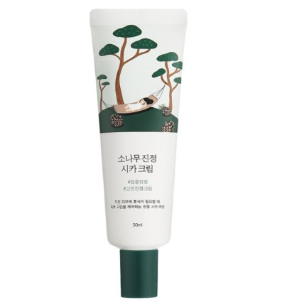 Успокаивающий крем с экстрактом сосны Round Lab Pine Calming Cica Cream